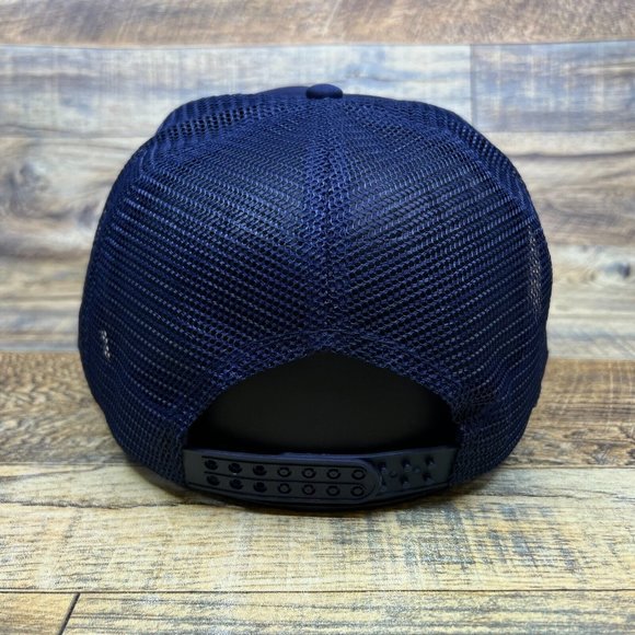 Shaun Of The Dead Winchester Pub Mens Trucker Hat Navy Snapback Zombie Ball Cap - Picture 5 of 8